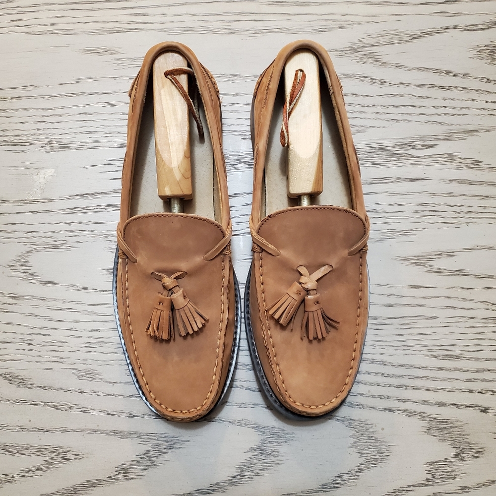 Polo Ralph Lauren Calf Skin Tassle Loafer 9.5D